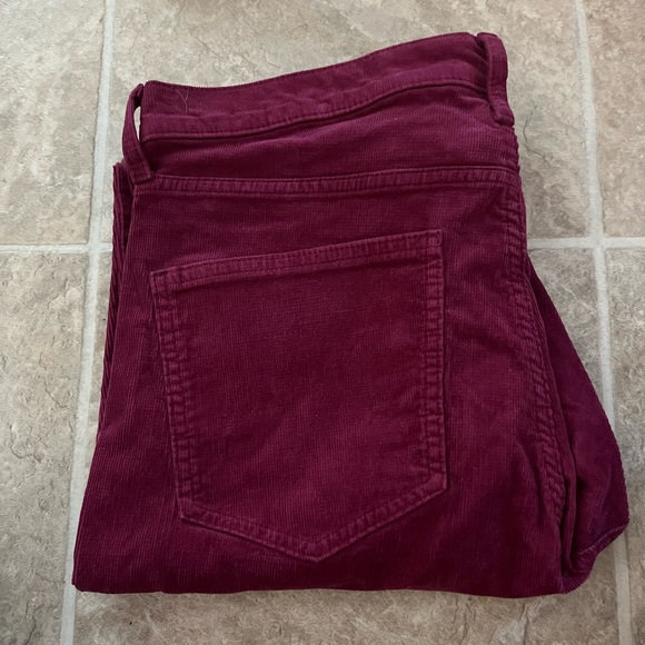 GAP Pants - Gap Maroon Corduroys